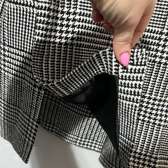 Pashmina Houndstooth Blazer Women's Sz Extra Large Career Office Business Casual - Picture 6 of 9